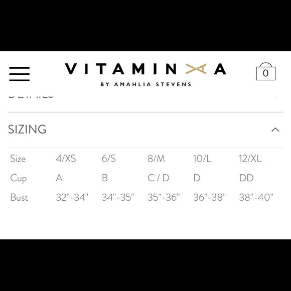 Vitamin A Dusty Rose Neutra Bralette Bikini Top - Picture 7 of 7